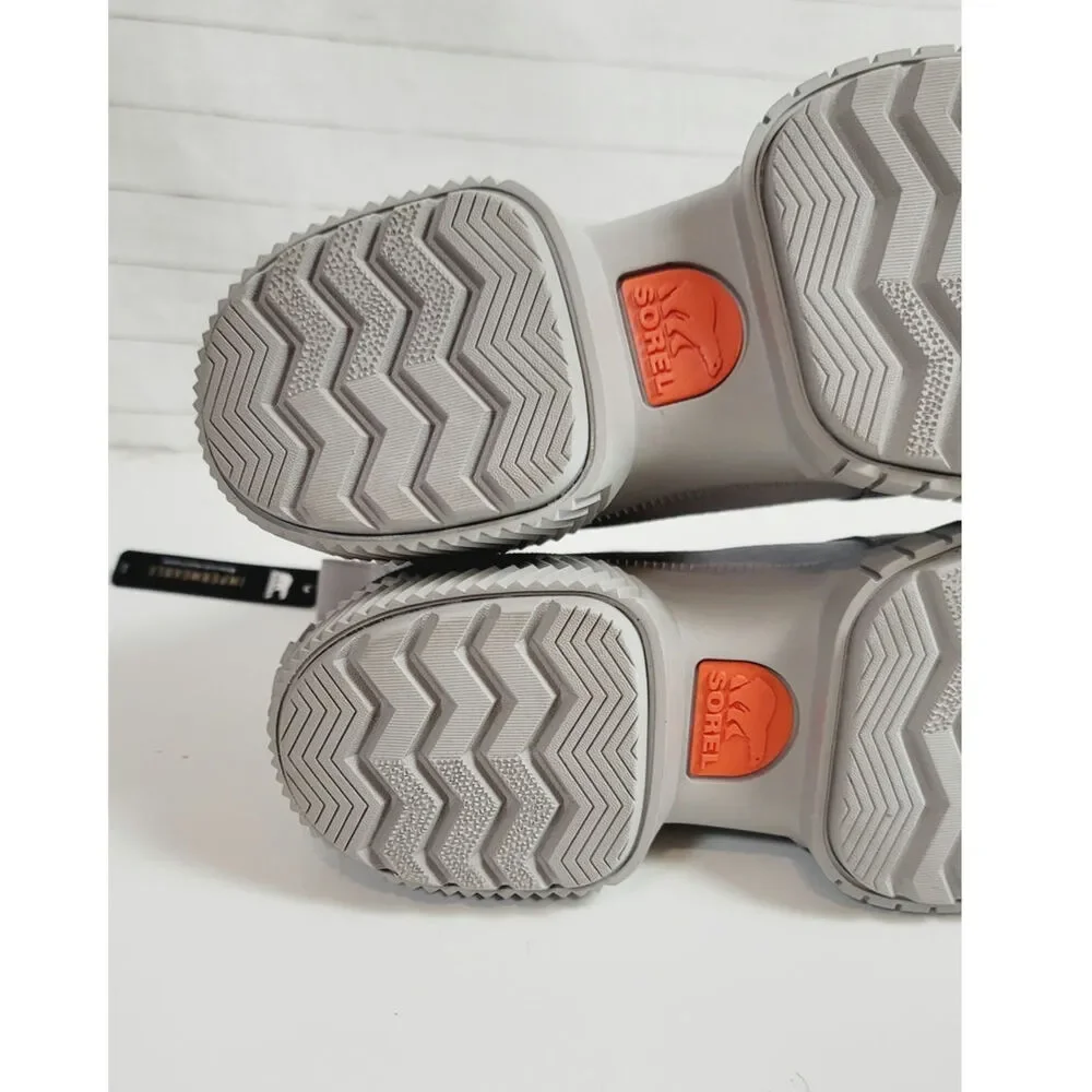 SOREL Ona Ave WP Chelsea Boot in Chrome Grey, sz 9
